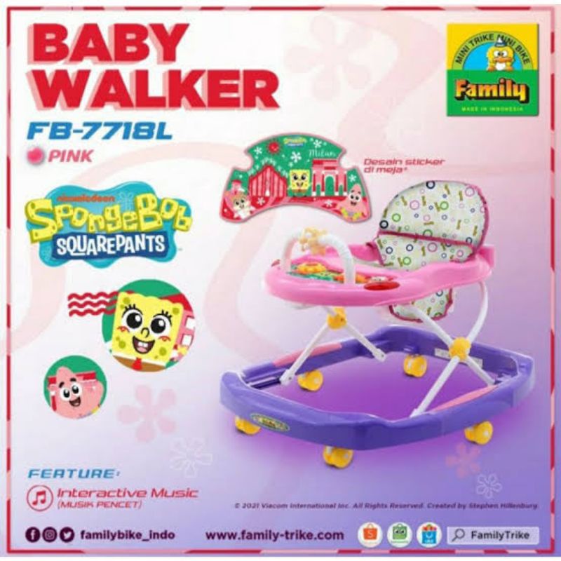 baby walker family 7718