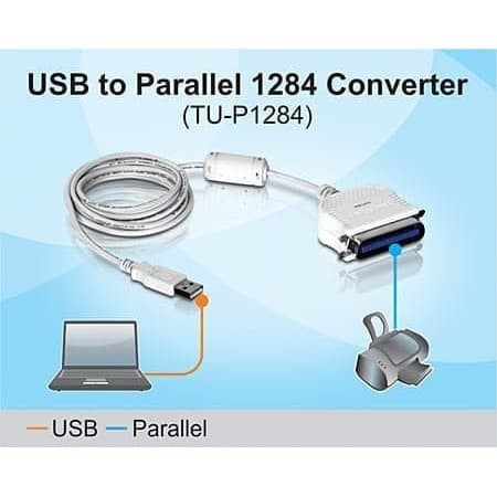 TRENDNET USB to Parallel 1284 Converter TU-P1284