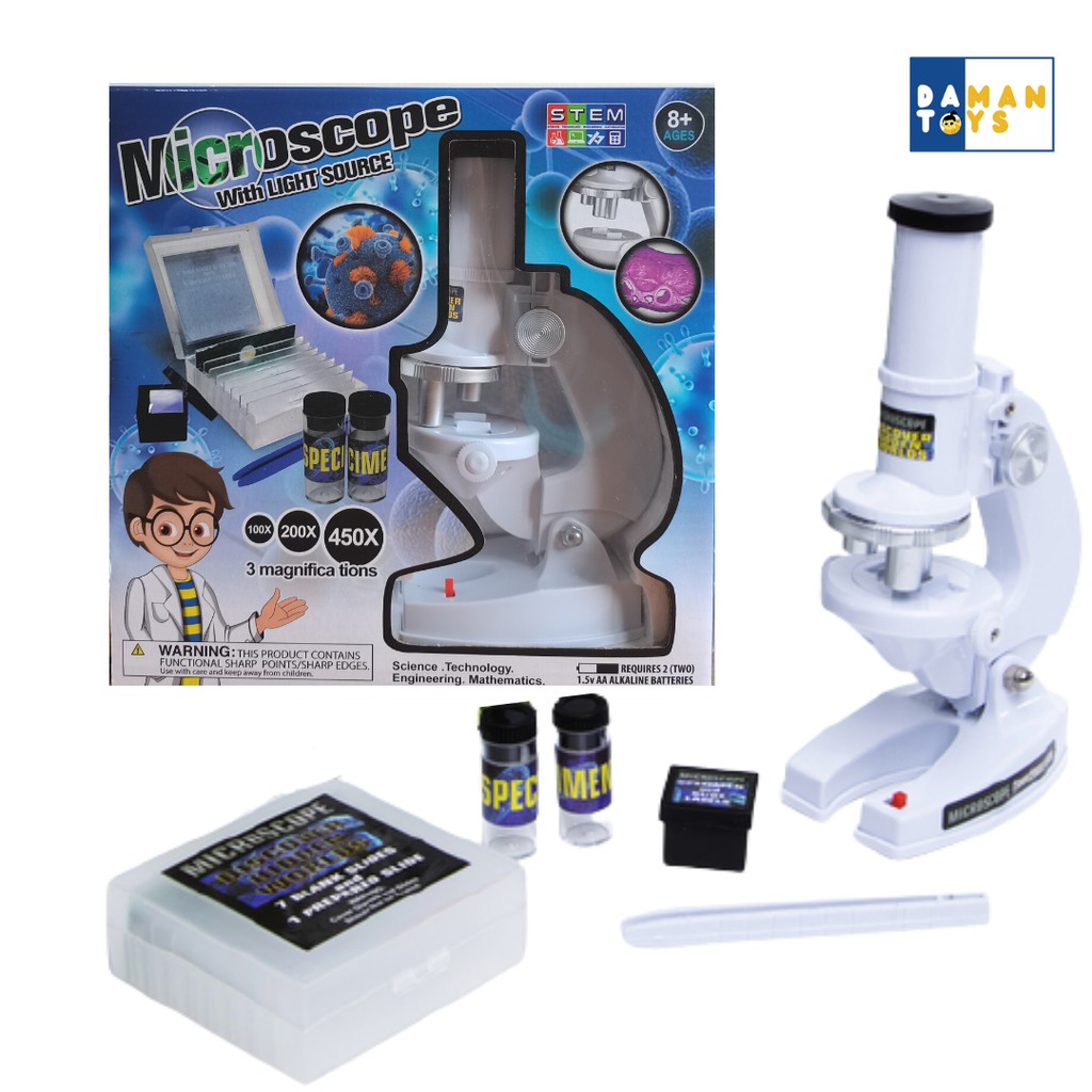 Mainan Anak Science Microscope, Telescope Teropong, Wind Power Blast, Mainan Edukasi Anak