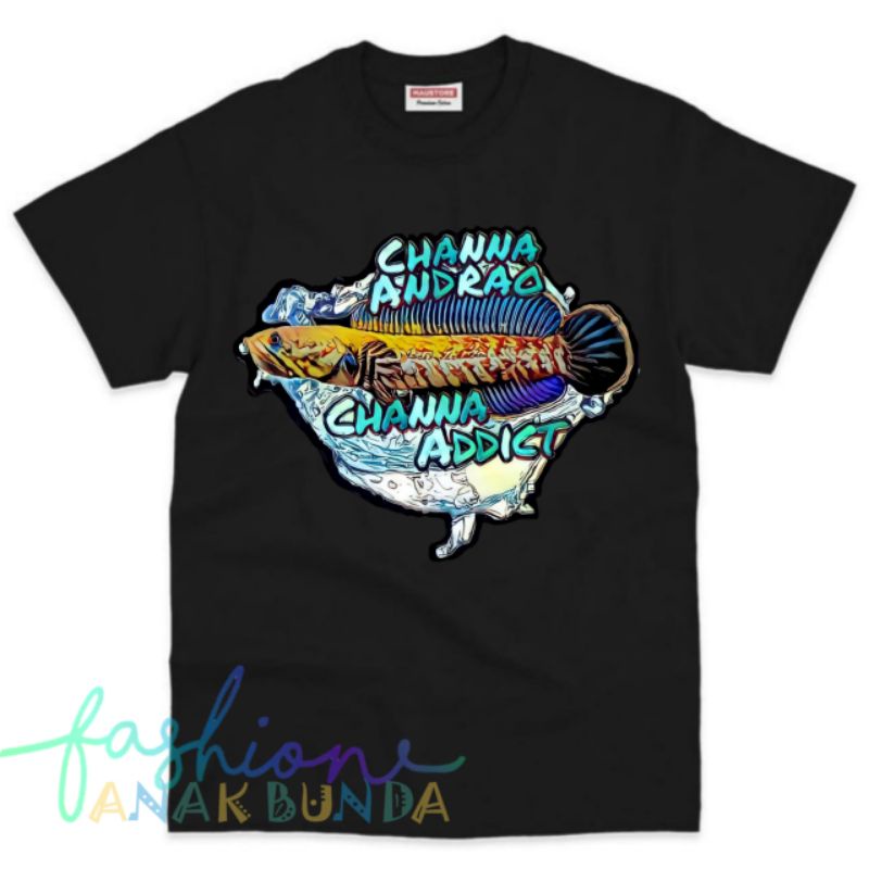 BAJU ANAK KAOS ANAK IKAN CHANA ANDRAO TERBARU BAHAN PREMIUM