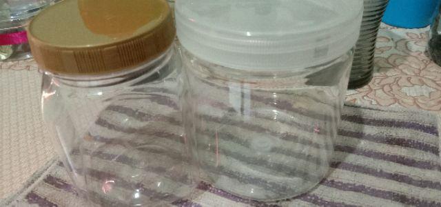 Toples/ Jar Plastik Mini/ Kue Kering/ Sambel/bawang Goreng/ Ikan/ Abon