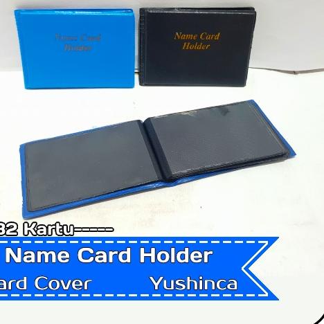 

Ready Stock Name Card Holder 32 Tempat Slot Kartu Nama 32 Hard Cover Yushinca CB42 42||