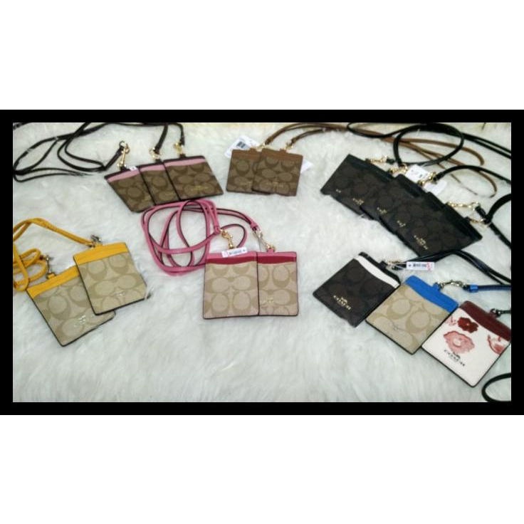 

Ready Nwt Coach Id Name Tag Lanyard