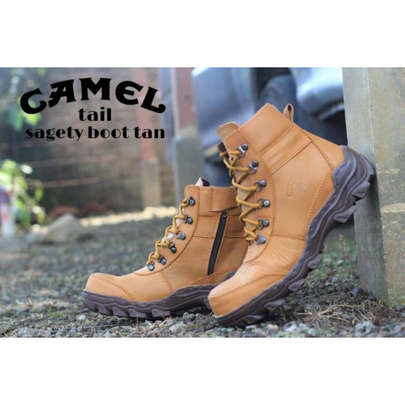 Sepatu boots ,sepatu camel boots ,sepatu camel boots safety kulit,camel boots tracking .