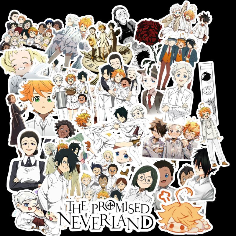 

STIKER THE PROMISED NEVERLAND 35 PCS