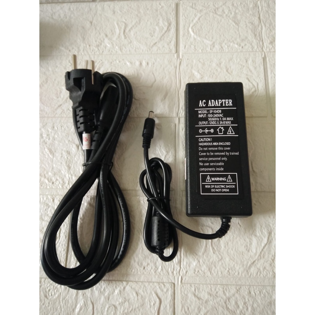 ADAPTOR 12VDC 3.3A-B MAX model: SP-104DB