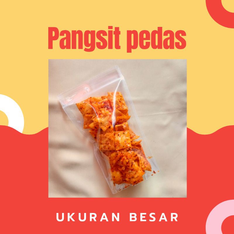 

pangsit pedas pangsit cikruh pangsit daun jeruk (pouch besar)