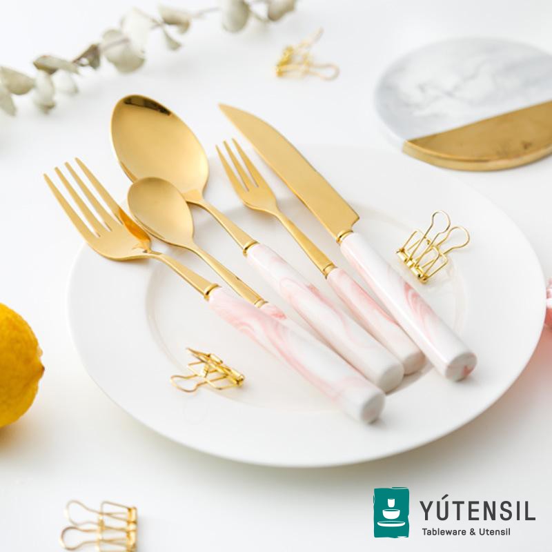 Gambar Jual Sendok Set / Peralatan Makan / Set Alat Makan Pisau