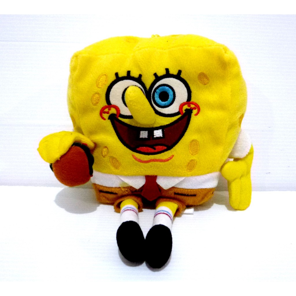 Boneka Spongebob With Krabby Patty Original Nickelodeon Shopee