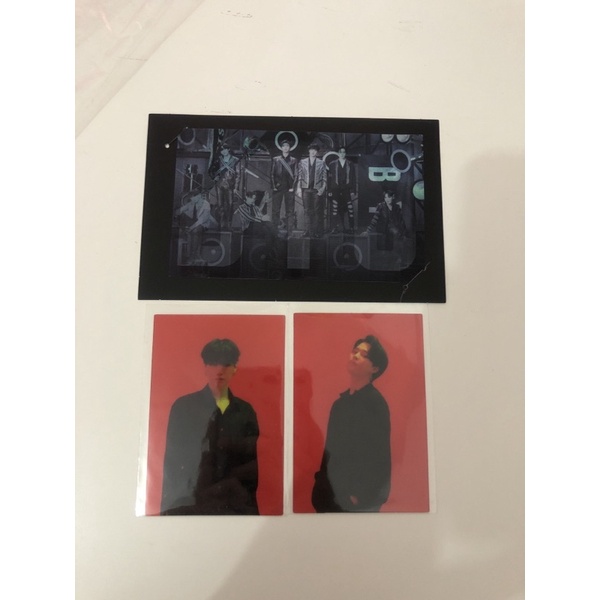 LENTI ROUTE MOTS CONCERT PHOTOBOOK MCB DAN YOONGI JIMIN CARD