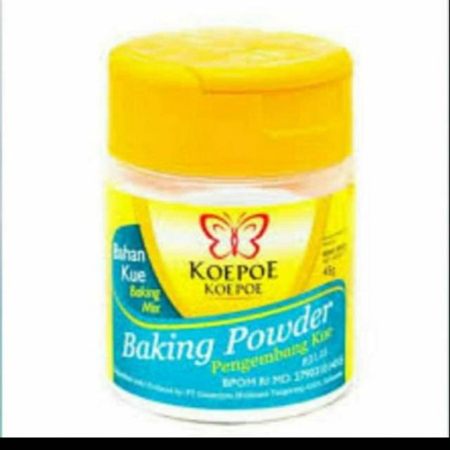 

KOEPOE KOEPOE BAKING POWDER 45 GRAM