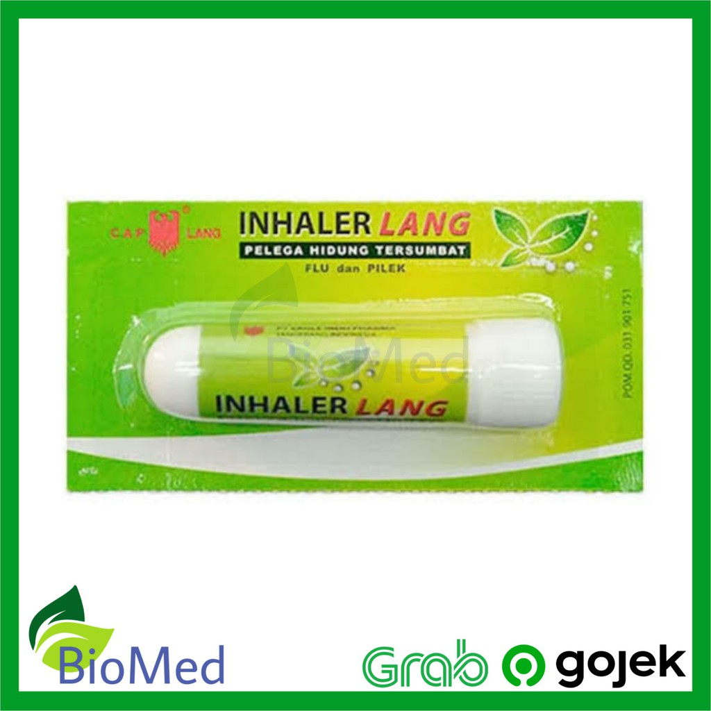 INHALER LANG - CapLang Untuk Pilek Hidung Tersumbat Mampet