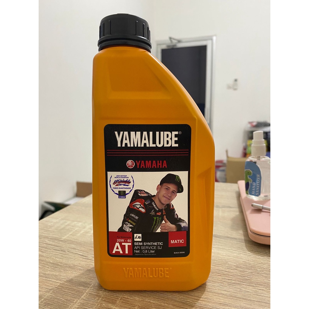 OLI YAMALUBE MATIC 0,8 LITER OLI MOTOR ASLI YAMAHA