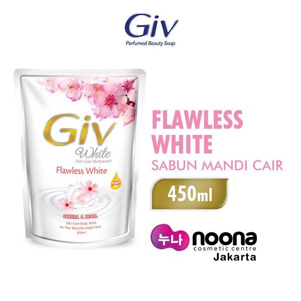 GIV FLAWLESS WHITE SAKURA &amp; PEARL 400ml