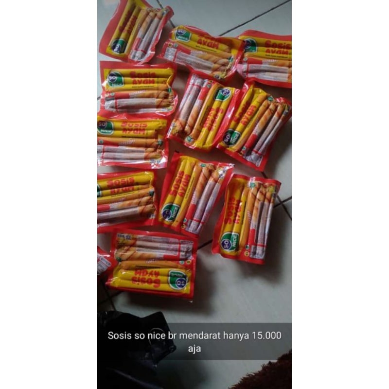 

sosis sonice 15 pcs