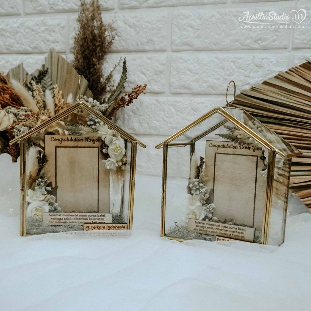 BOX PERHIASAN MAHAR DAN SESERAHAN THEME RUSTIC - Logam Mulia Sertivikat