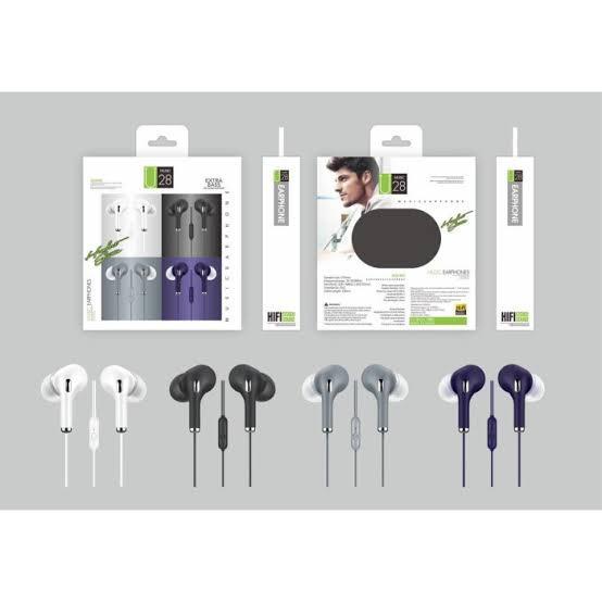 [SO] Hf Handsfree Headset Macaron U28 Karet Extra Bass