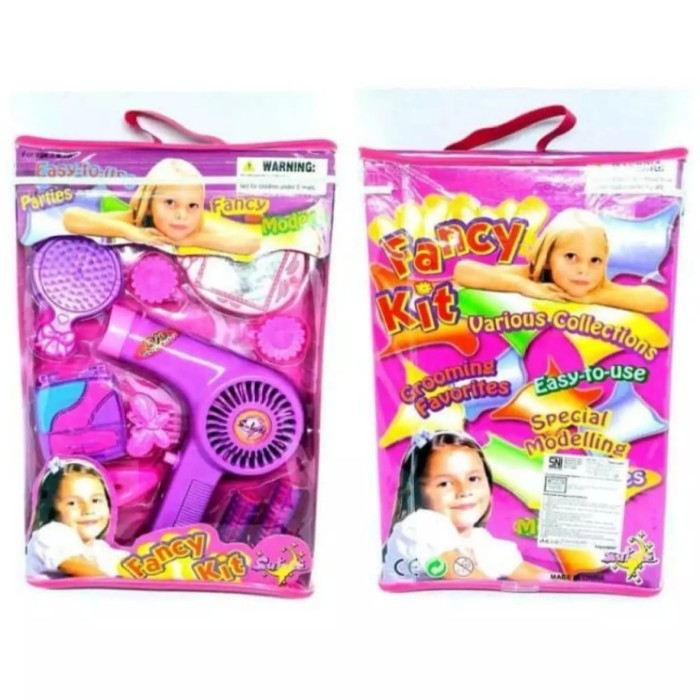 MAINAN ANAK CEW '' HAIRDRYER TAS '' MAINAN ANAK PEREMPUAN