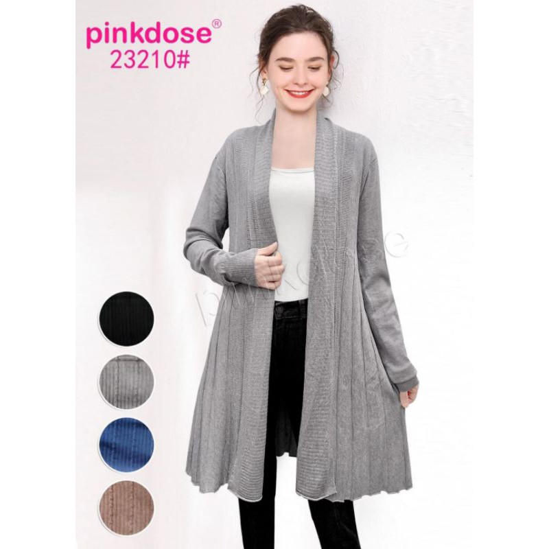 LONG CARDIGAN RAJUT IMPORT PINKDOSE 23210