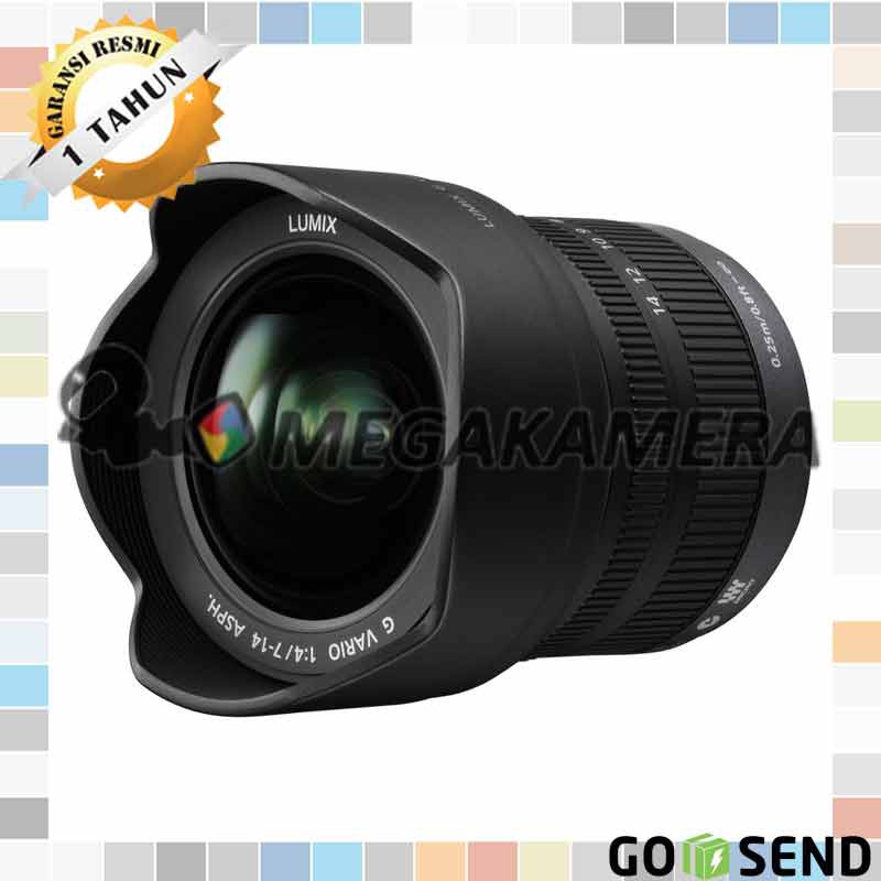 Lensa Panasonic Lumix G Vario 7-14mm f4 ASPH Lensa