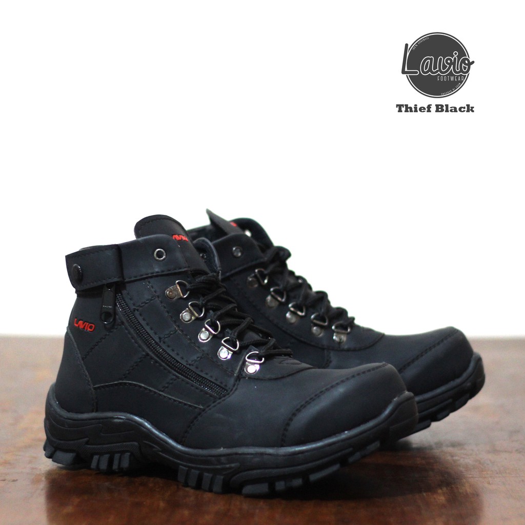 SAFETY KERJA LAPANGAN LAVIO THIEF ORIGINAL, SEPATU SAFETY PABRIK,  SEPATU BOOTS OUTDOOR