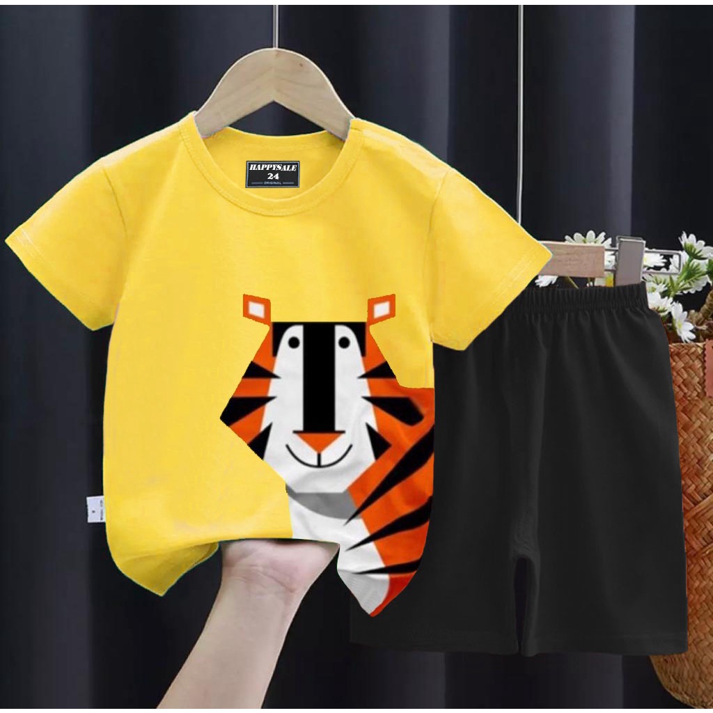 HAPPYSALE24/ SETELAN ANAK BAJU ANAK UNISEX USIA 1-5 TAHUN BAJU ANAK LAKI BAJU ANAK PEREMPUAN SETELAN