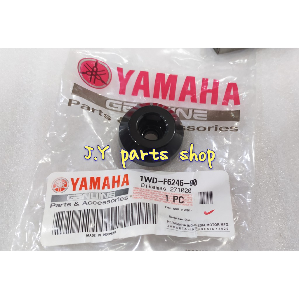 BANDUL END GRIP JALU TUTUP STANG NMAX N MAX LAMA OLD R25 MT25 R MT 25 ORIGINAL YGP 1WD-F6246-00