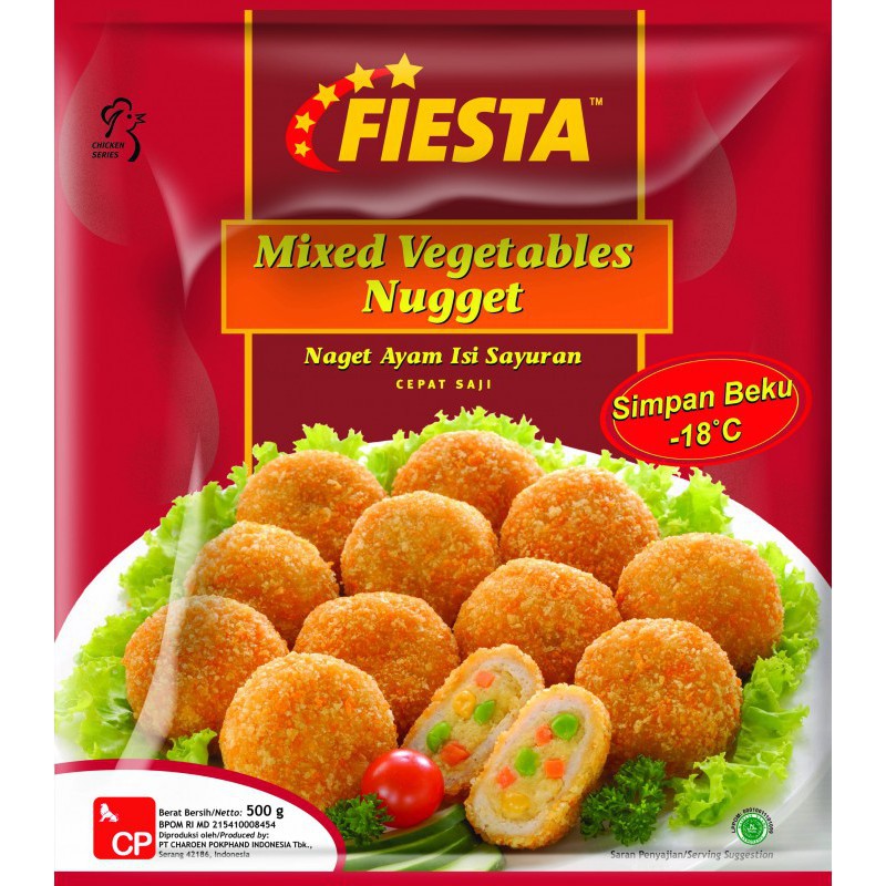 Fiesta Mix Vegetables Nuget