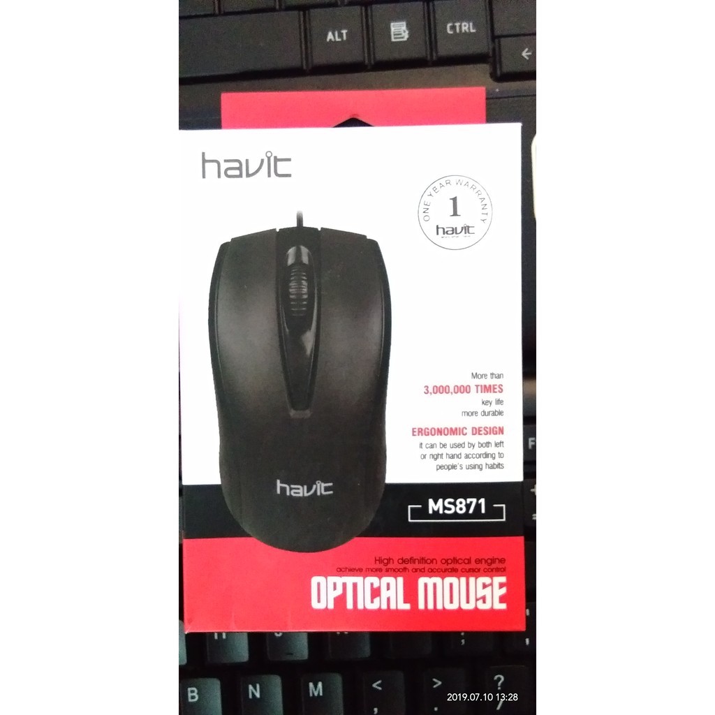 Mouse Optic USB Cable Havit MS871