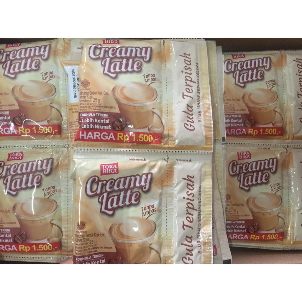 Kopi Torabika Creamy Latte I Per Renceng