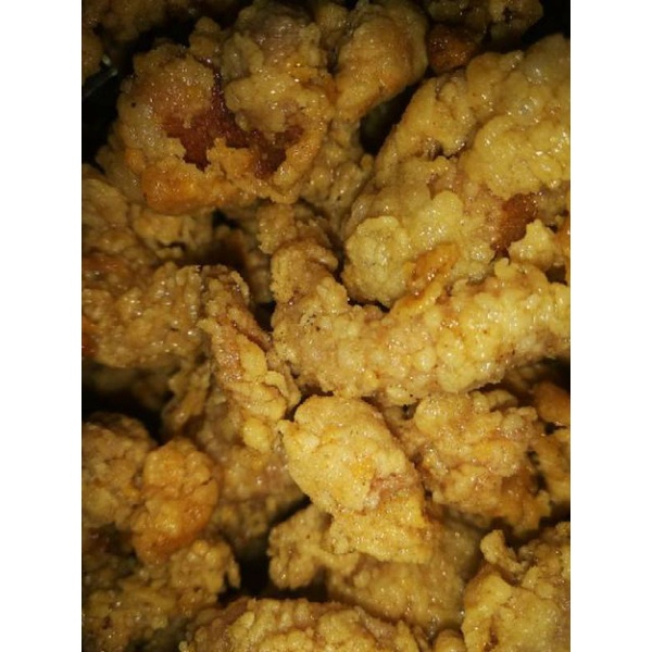 

Kulit ayam crispy