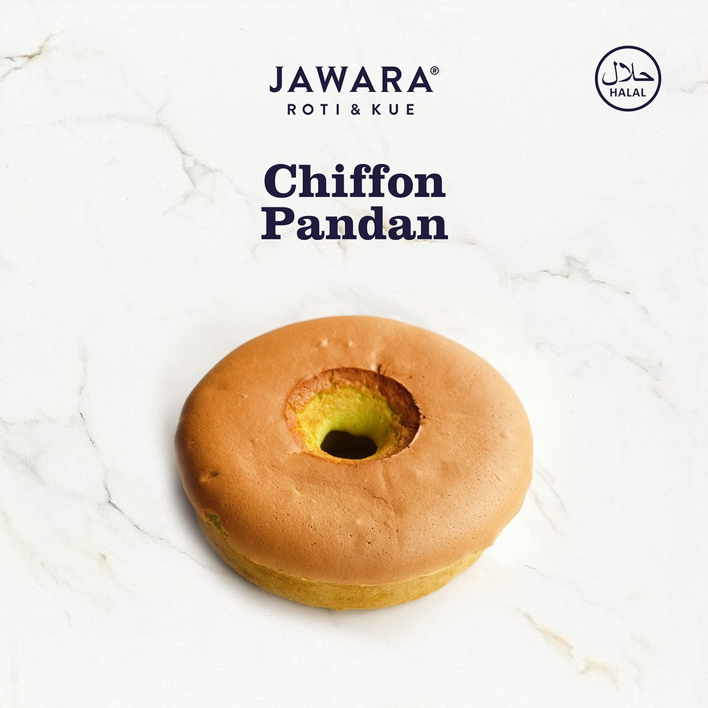 

Jawara - Bolu Chiffon Pandan | 350gr | Kue Bolu