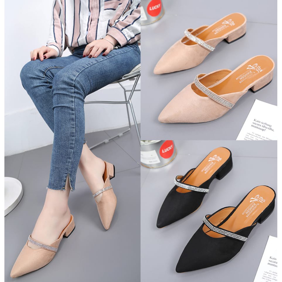 Terkini Hils Wanita Hills Hells Haihils Haihil Sepatu Hak Pesta I CV303 Sandal Wanita High Heels Ter