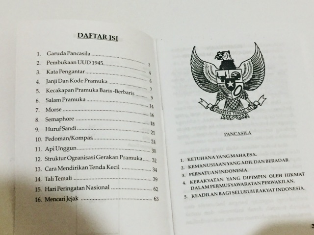 Buku Saku Pramuka Terlengkap Untuk Anak SD/SMP/SMA