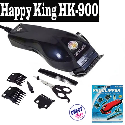 BAYAR DITEMPAT - Mesin cukur rambut happy king HK 900 - Alat Cukur HK-900