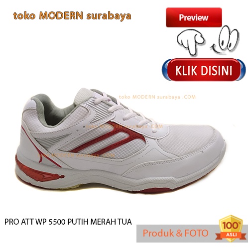 Sepatu pria olahraga sneakers kets tali PRO ATT WP 5500