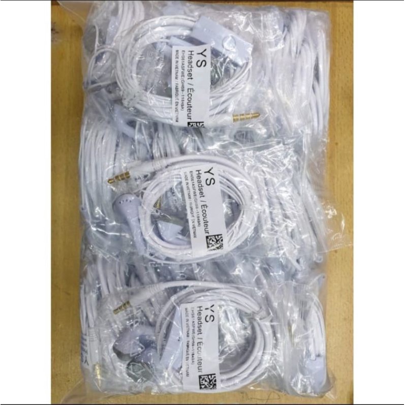 Henset / Hensfree Ori 100% Samsung Galaxy J1 Ace Headset  Hf J110/J1Ace