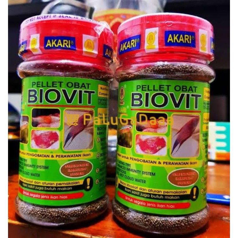 BIOVIT Makanan Ikan Biovit Pellet Obat