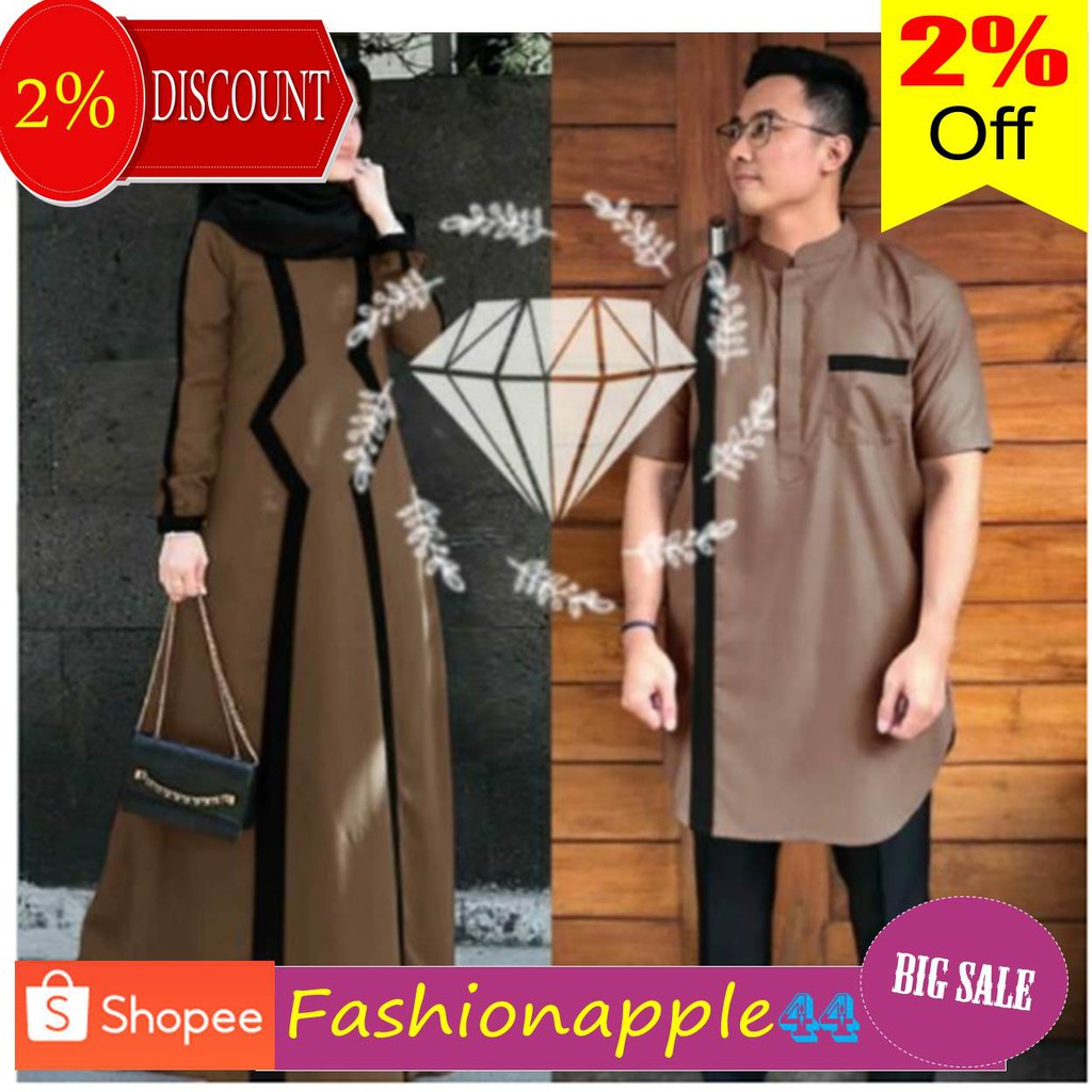 Gamis Lebaran 2020 Remaja Model Gamis Terbaru IVANDER COUPLE DRESS FASHION MUSLIM TERBARU BAJU 75LAI