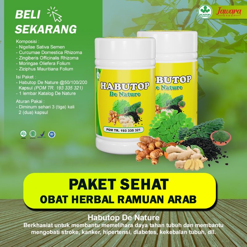 

ORIGINAL PRODUK HABUTOP ISI 200 KAPSUL OBAT HERBAL MEMBANTU MENGOBATI STROKE HIPERTENSI KANKER DIABETES JANTUNG MENINGKATKAN KEKEBALAN TUBUH DLL BPOM