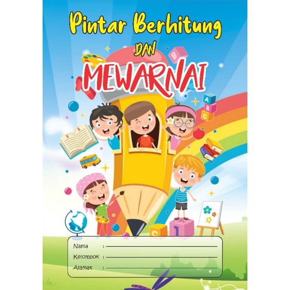 

BUKU TK/PAUD PINTAR BERHITUNG DAN MEWARNAI