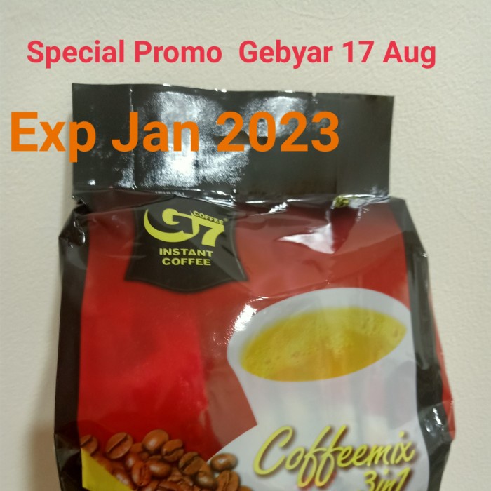 

gt201jyj Kopi Vietnam G7 Trung Nguyen 3In1 Isi 22 Sachet Ds20X11