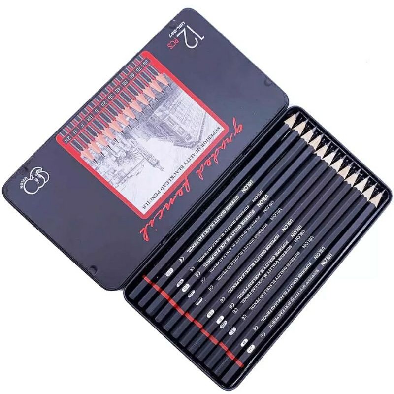 

Uslon Graded Pencils 12 pcs