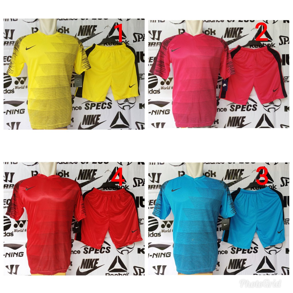 Setelan Jersey Futsal Sepak Bola Voly Adidas Kancing Dan Kerah