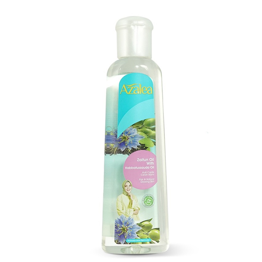 Azalea Zaitun Oil 75 ml / Azalea Zaitun Oil With Habbatussaudah Oil / Azalea Zaitun Oil With Rosehip Oil