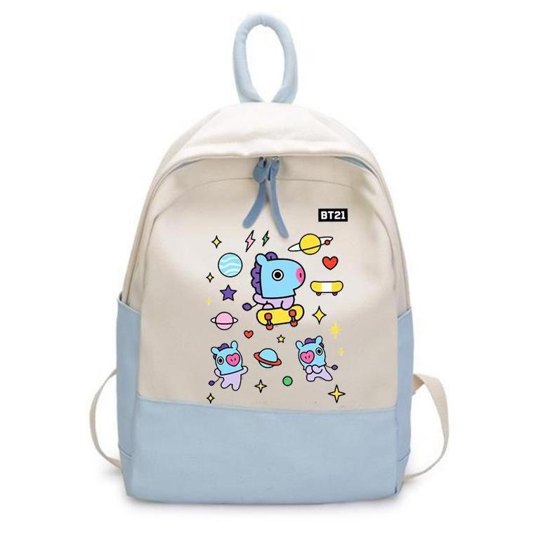 BE.15Jl22н | Tas Ransel BT21 Love Anak Sekolah TK PAUD TK Trendy Kekinian Gaul Keren Murah
