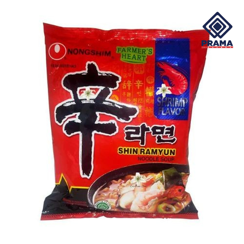 

NONG SHIM SHRIMP SHIN RAMYUN 120GR