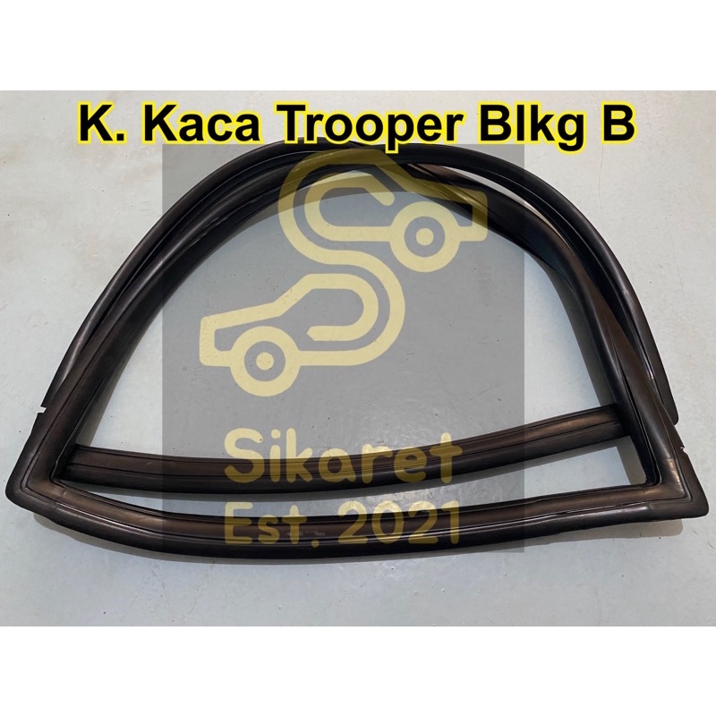 Karet Kaca Chevrolet Trooper Troper Belakang Besar