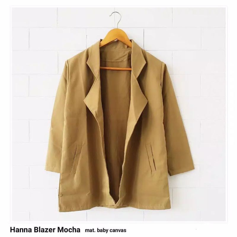 Hanna blazer fashion wanita muslim