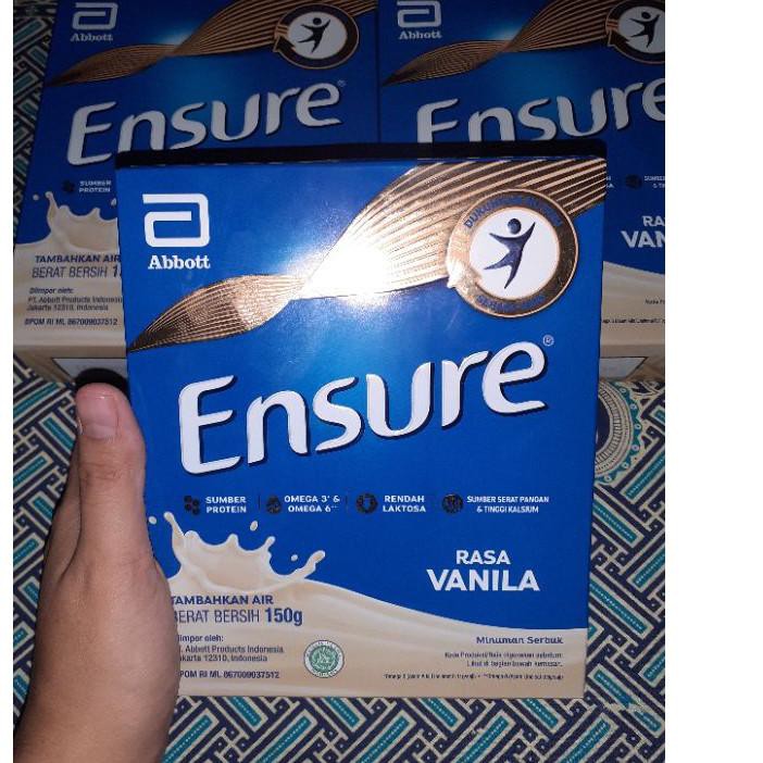 

Termurah [NEW] Susu ENSURE Vanilla 150gr (EXP AUG-DEC 22)